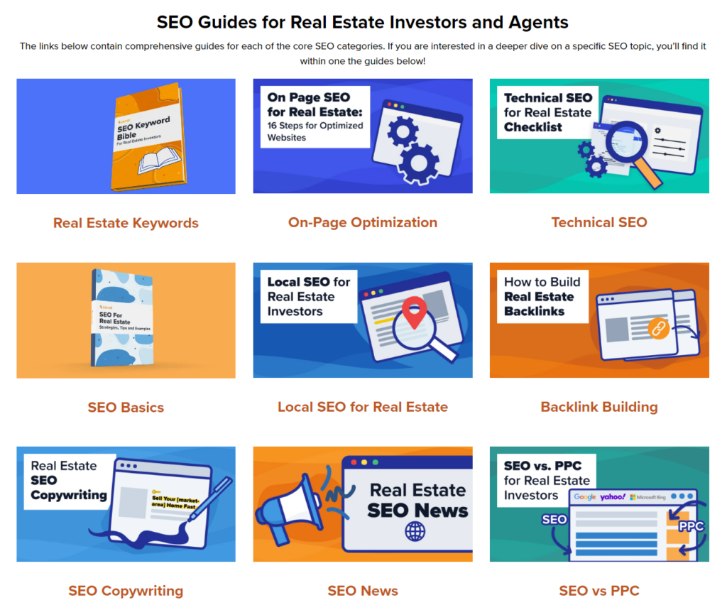 SEO Guide for wholesaling websites
