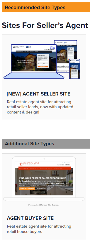 Agent Carrot Site Options